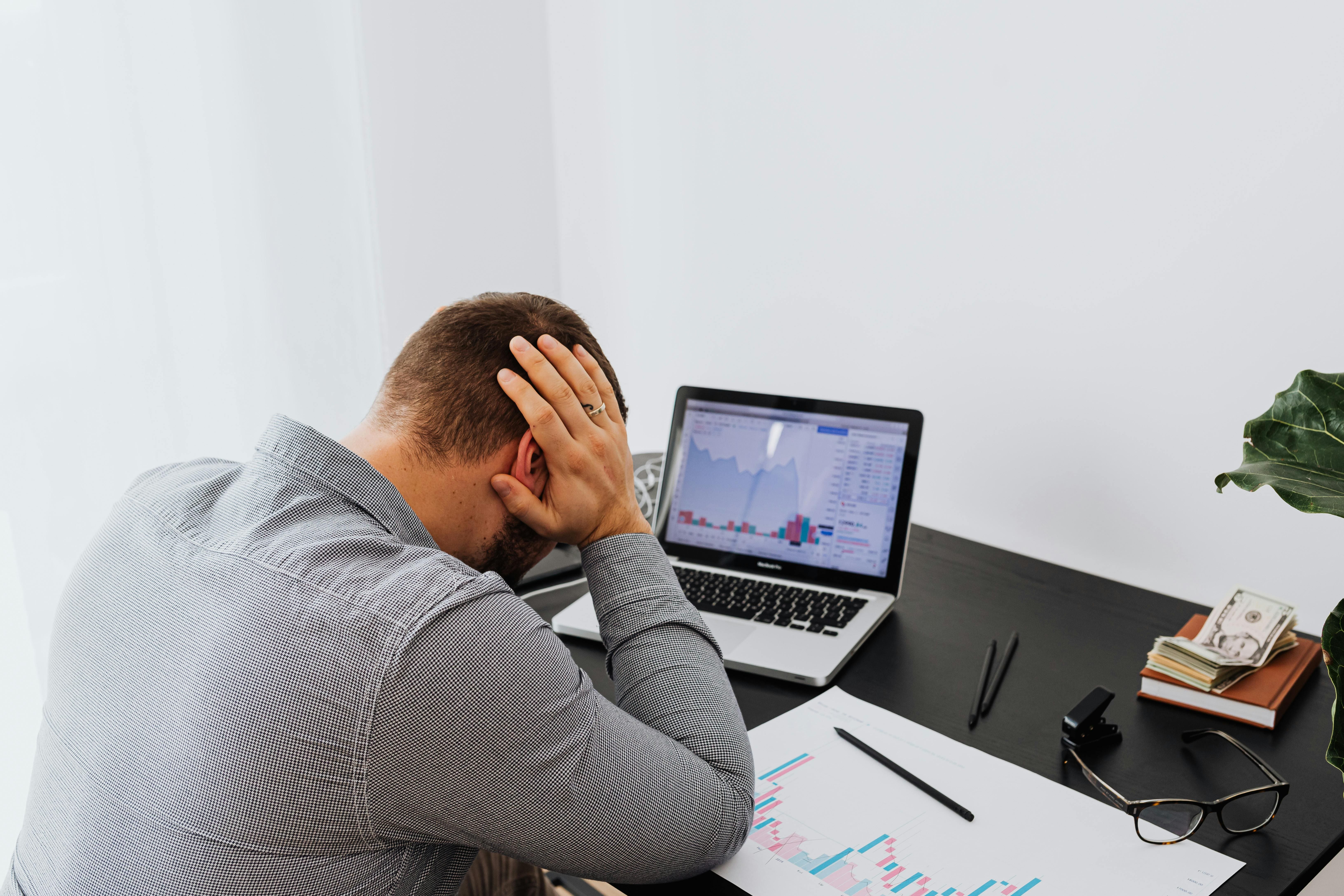 Self-employed business owner reviewing mortgage documents